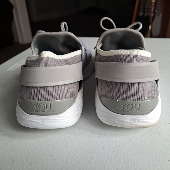 Gray Skechers Sneakers - Picture 5 of 7